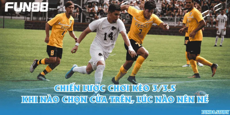 Chiến lược chơi kèo 3/3.5: Khi nào chọn cửa trên, lúc nào nên né
